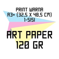 A3+ color Print, 1-sided, Art paper 120 grams