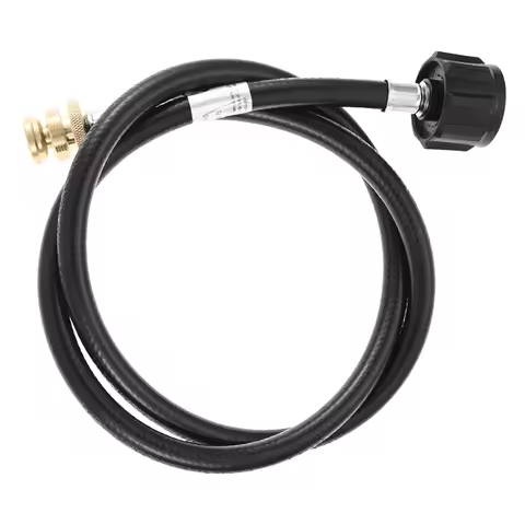6FT Propane Hose 1lb to 20lb Gas Connector Adapter for Weber Traveler Grill for Weber Q Series 100 1