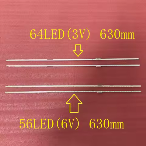 LED Backlight Strip 56LED/64LED For Panasonic TX-58DXU701 TX-58EX700B TX-58EX703E V580DJ2-KS7
