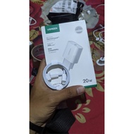 Ugreen 20w Charger + Original cable (NEW)