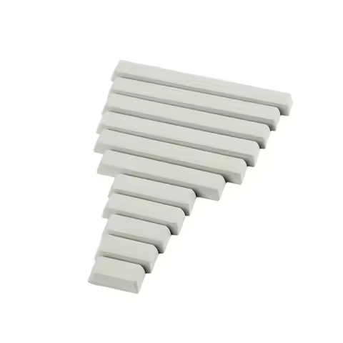 XDA Profile Blank Spacebar Key Light Gray PBT GK61 Keycaps For Mechanical Keyboard GMMK ID80 Razer C