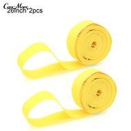 2Pcs Tire Rim Liners High Toughness Explosion-proof PVC MTB Road Bike Rim Tape Strips for Cycling