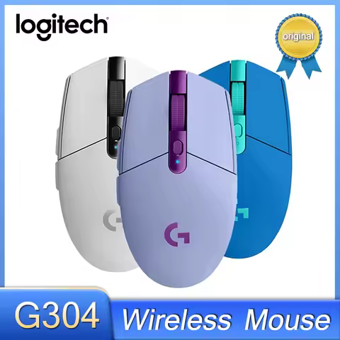 logitech G304 G305 G102 computer gaming 2.4G wireless mouse ergonomic mouse HERO Engine 12000DPI For