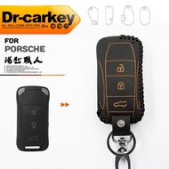 [Key Staff] PORSCHE 911 MACAN Cabriolet CAYENNE Car Chip Key Leather Case