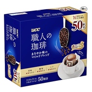 UCC Craftsman's Coffee Drip Coffee Mild Blend 50 Packs【Direct from Japan】
