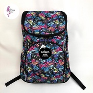Smiggle Access Backpack with Reflective Trim Butterflies