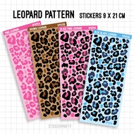 Large 2cm Leopard Print Sticker Waterproof Decoration Party Sticker SP025