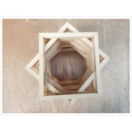 Wooden frame without glass 15x15