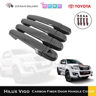 Awesome2u Toyota Hilux Vigo Carbon Fiber Car Door Handle Cover Protector Guard Accessories TRD