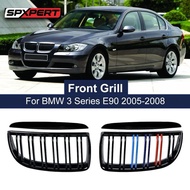 Bmw e90 front grill double line with color BME90-FG08