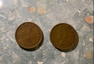 1967年 香港五仙 硬幣 2個