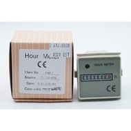 HourMeter HM-2 DC 10V - 60V Hour Meter Engine 0-99,999.9H High Quality - SKU 2.012.0028