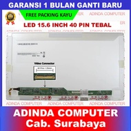 LCD LED Fujitsu Lifebook A550/BW A561/D A561/C 15.6 15 Inch 40 Pin 40pin HD Thick No Bracket Ear Bol