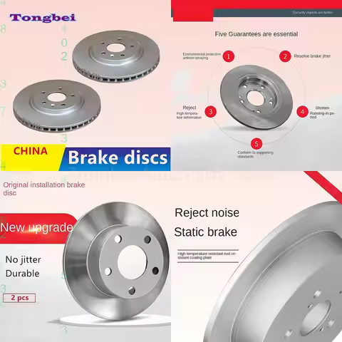 Front Brake Disc 6x9259 for GAC Trumpchi Ga3s Vision Ga3 PHEV Ga4 Plus 2pcs