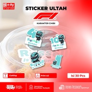 (33 PCS) F1 THEME Children's Birthday Stickers / | E-Ay Advertising