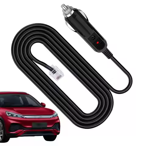 2m RJ11 Car Radar Detector Adapter Cable For Escort Passport 8500 X50 9500IX 7500IS Car Lighte r Rep