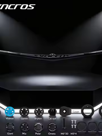 Syncros Hixon IC Rise 20mm Carbon MTB Integrated Cockpit Handlebar Lightweight Enduro Bar with Gaske