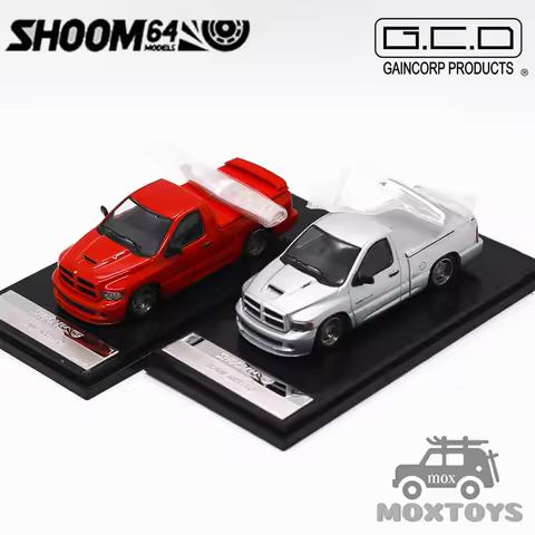 Shoom64 x GCD 1:64 RAM SRT-10 Pick Up Diecast Model Car