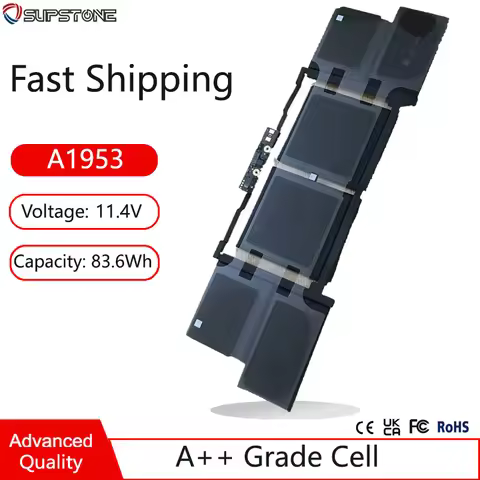 New A1953 A1990 Laptop Battery For Apple MacBook Pro15" Core I7 I9 2.3G 2217-2548 EMC3359 3215 MR952