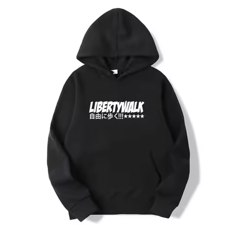 New Autumn/Winter Liberty Walk Printed Baseball Hoodie, Unisex Casual Fashion Pullover Outdoor Sport