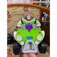 USED RC Remote Control Car 28cm Toys Story Lightyear 40Mhz working (Hard body shell)