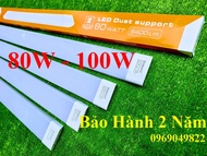 Đèn led bán nguyệt chống bụi 1m2 80W-100W ESNCO siêu sáng 7000K (đặt mua từ 2 sp)