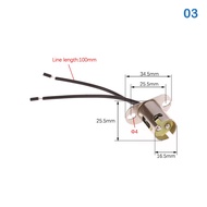 1PCS BA15D BA15S Lamp Base BA15D Lamp Holder BAY15D Base 1156 Lamp Base 1157 Lamp Holder BA15D DIY S