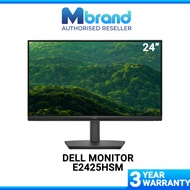 Dell Monitor E2425HSM 24" Full HD 1080P Adjustable Stand Vertical and Horizontal Monitor With Built-