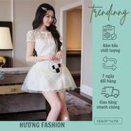 Huong fashion high-end lace dress