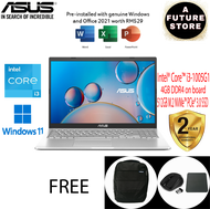 Asus Laptop 15 A516J-AEJ3492WS 15.6'' FHD Laptop Transparent Silver ( I3-1005G1, 4GB, 512GB SSD, Intel, W11, HS )