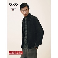 GXG Men's Clothing french styleAdministrative Texture Commuter Lapel Jacket 25 Spring New Product