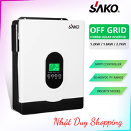 Biến Tần SAKO 3KVA 24V AC220-240V 80A MPPT PV 30V-450V Mẫu mới Inverter Hybrid Solar