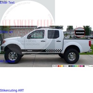 Nissan Frontier cutting sticker, Nissan Frontier car sticker