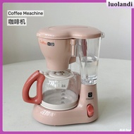 Simulation Electric Toys Coffee Machine Kids Playing House Prop Kitchen Appliances Bread Child  luolandi