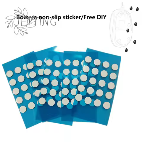 Hot Universal Mouse Non-slip Foot Sticker Small Round Dot PTFE Skate Mice Glide Feet ICE Control Spe