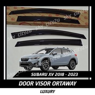 Subaru XV EyeSight 2022 2023 Subaru XV GT 2018 2019 2020 2021 Door Visor Mugen / Luxury Air press