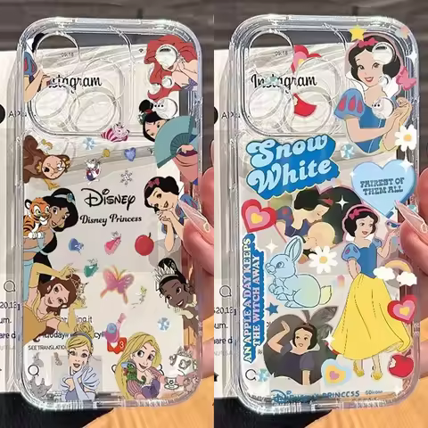 Disney Princess Phone Case For Samsung Galaxy S21 Plus Ultra Edge A04 A04E A31 A22 A51 A71 M54 M23 N