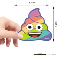 Emoji 1/8 Cute Fridge Magnets - Fun Office & Kitchen Magnets, School Locker Magnets For Boys & Girls