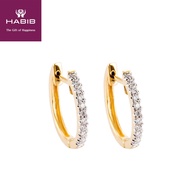 HABIB Diamond Earring in 375/9K Yellow Gold 44826(9C)