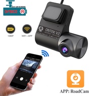 camera hành trình ô tô ontekco v2 v9 v9 pro kết nối wifi điện thoại và màn hình android full hd dễ