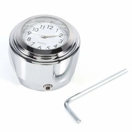 ❀Motorcycle Handlebar Mount Clock,7/8 1\" Waterproof Handlebar Dial Clock Watch for  Cruiser Chx;Ck