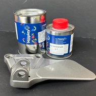 NIJIPLAY 2K PU PAINT KAWASAKI SILVER RR150 FOOTREST BRACKET 2K POLYURETHANE PU PAINT 4:1