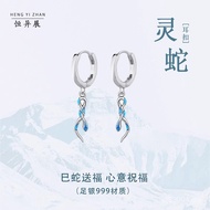 Sterl Sterling Silver Unique Geometric Earrings European American Style Spirit Wholesale Snake Earri