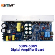 Maxgeek 1000W Digital Amplifier Board Stereo 2 Channel Power Amp Board 500W+500W with Switching Powe