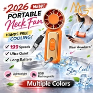 Kipas Mini Fan Portable Handheld Fan USB Rechargeable Turbo Fan with LED Display 199 Speed Adjustmen