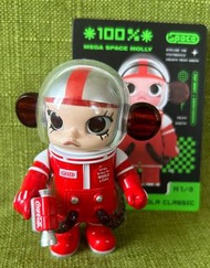【現貨】POP MART MEGA SPACE MOLLY 100% 周年系列 2-A 經典可口可樂（無盒有卡）
