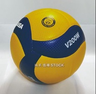 【MIKASA JAPAN V200W】柔軟超纖皮 歐洲冠軍聯賽排球, 5號。 Soft Microfiber Leather UEFA Champions League Volleyball, Of