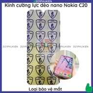 Nokia C20/C30 tempered film transparent, super durable flexible nano, strength 9H+