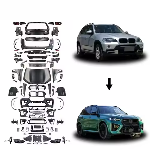 STLF High Quality Bodykit for 2008-2013 for BMWs X5 E70 Upgrade to X5M G05 F95 Facelift Car Bumpers 