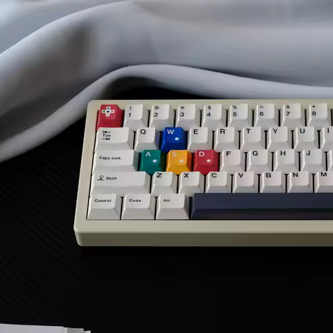 150 Keys Anime Retro Gamees Boy White Keycaps Cherry Profile PBT Keycap for MX Switch DIY ISO Layout